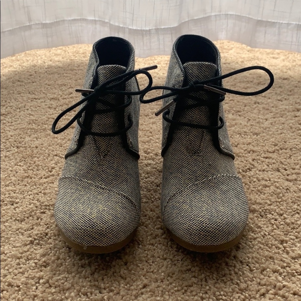 TOMS Wedge Boots